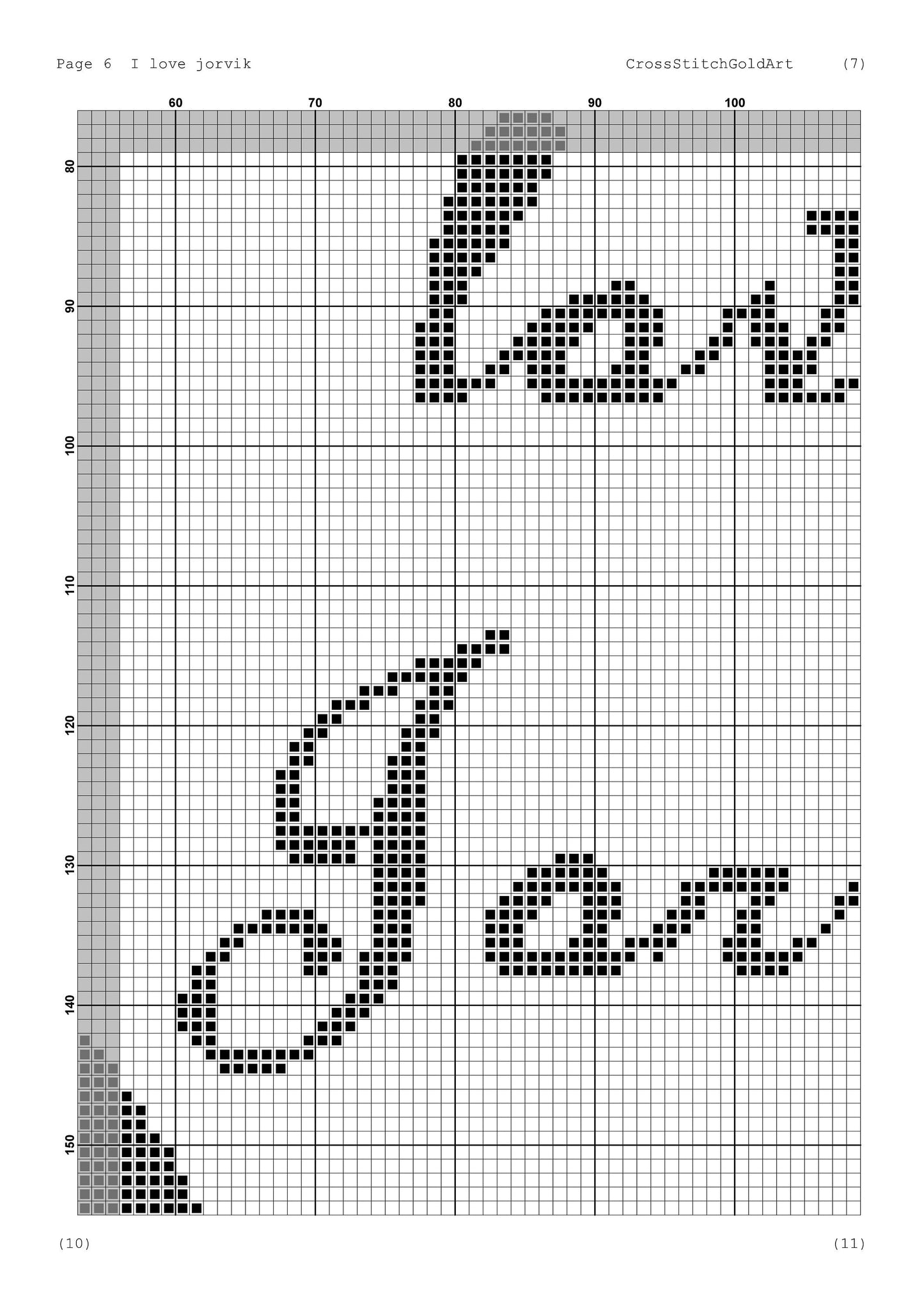 Viking cross stitch pattern Celtic ornament cross stitch pattern PDF X-Stitch Printable Norse embroidery I love Jorvik