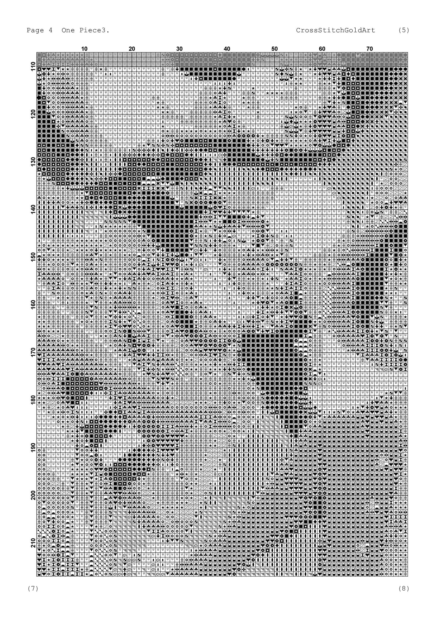 Anime-Inspired Cross Stitch & Embroidery Pattern: Japanese-Style PDF for Modern Crafters