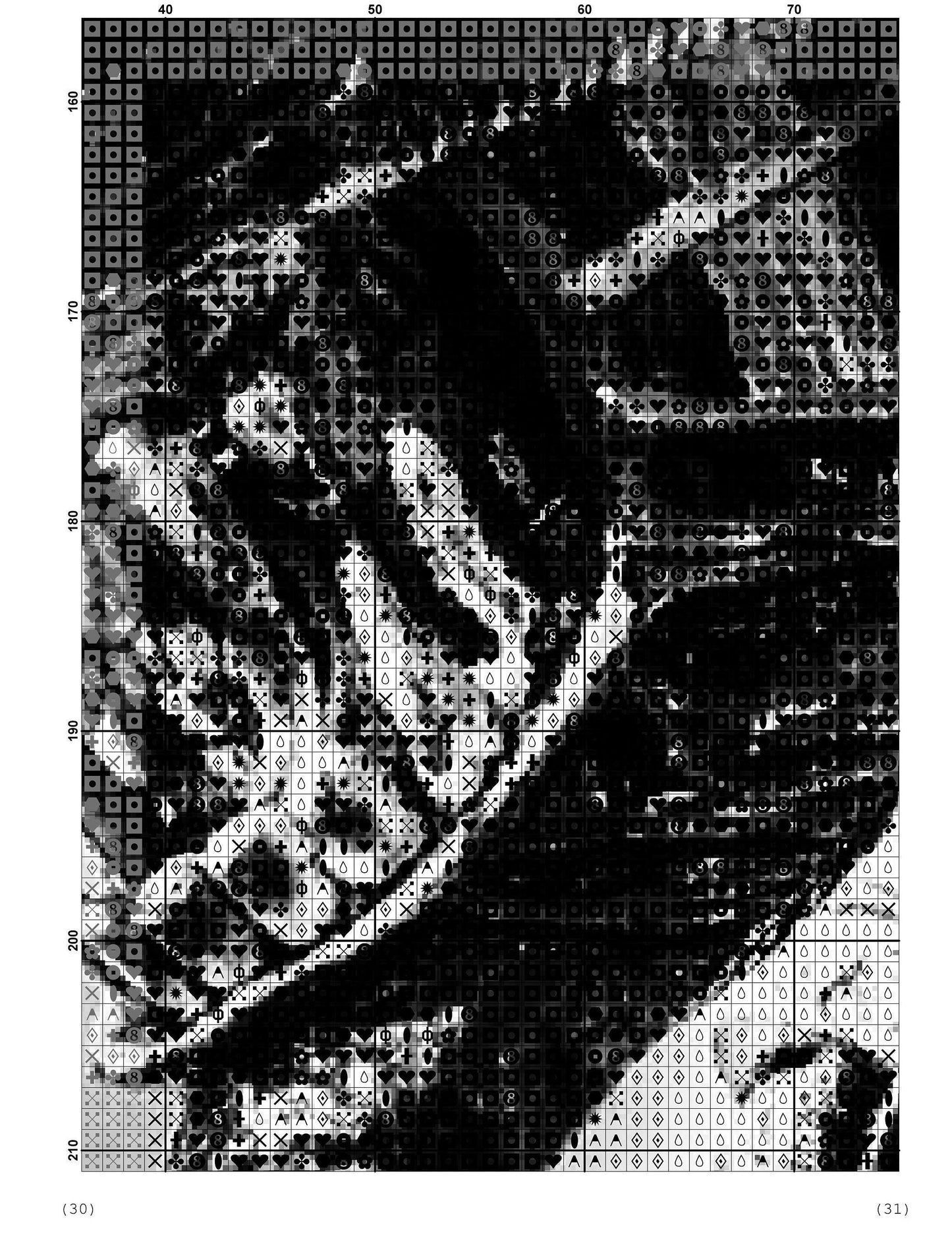 Alien cross stitch pattern Xenomorph Alien embroidery Aliens Scary Movie Fan Designs PDF