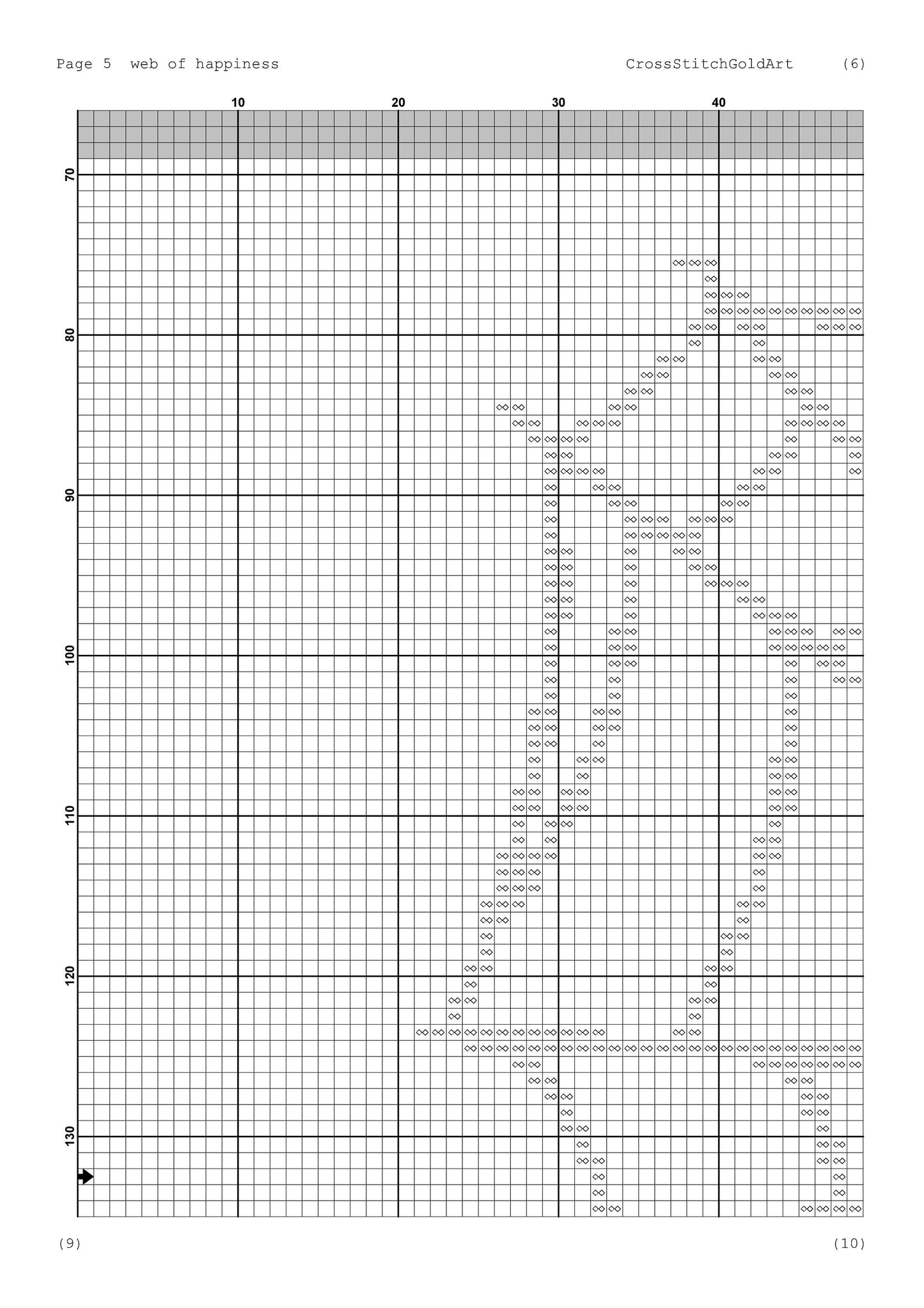 Beginner-Friendly Spider Web Cross Stitch Pattern: Easy Embroidery Design for Halloween Decor