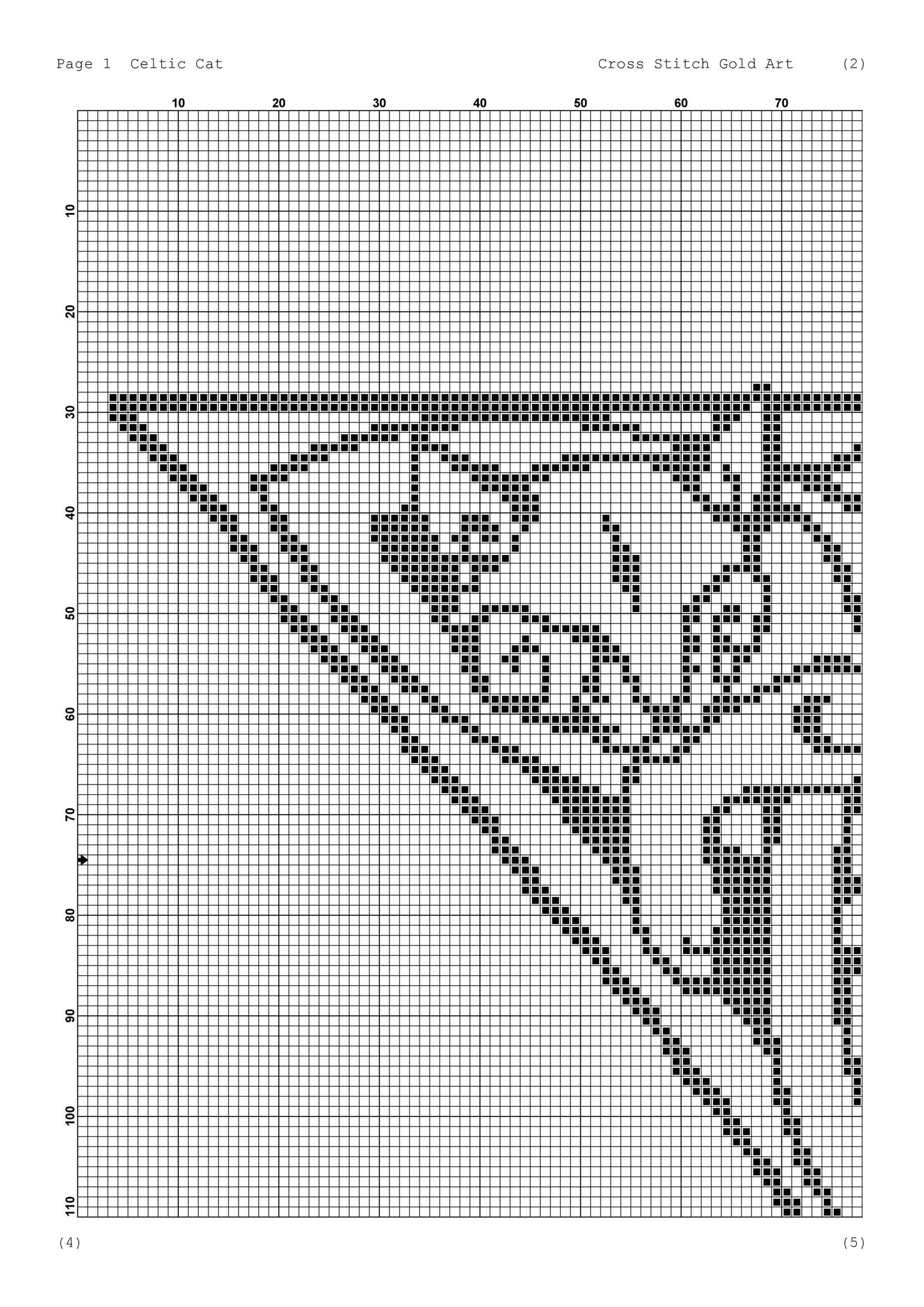 Enchanting Feline Cross Stitch Pattern: Beginner-Friendly Mystical Cat Embroidery Design for DIY Crafters