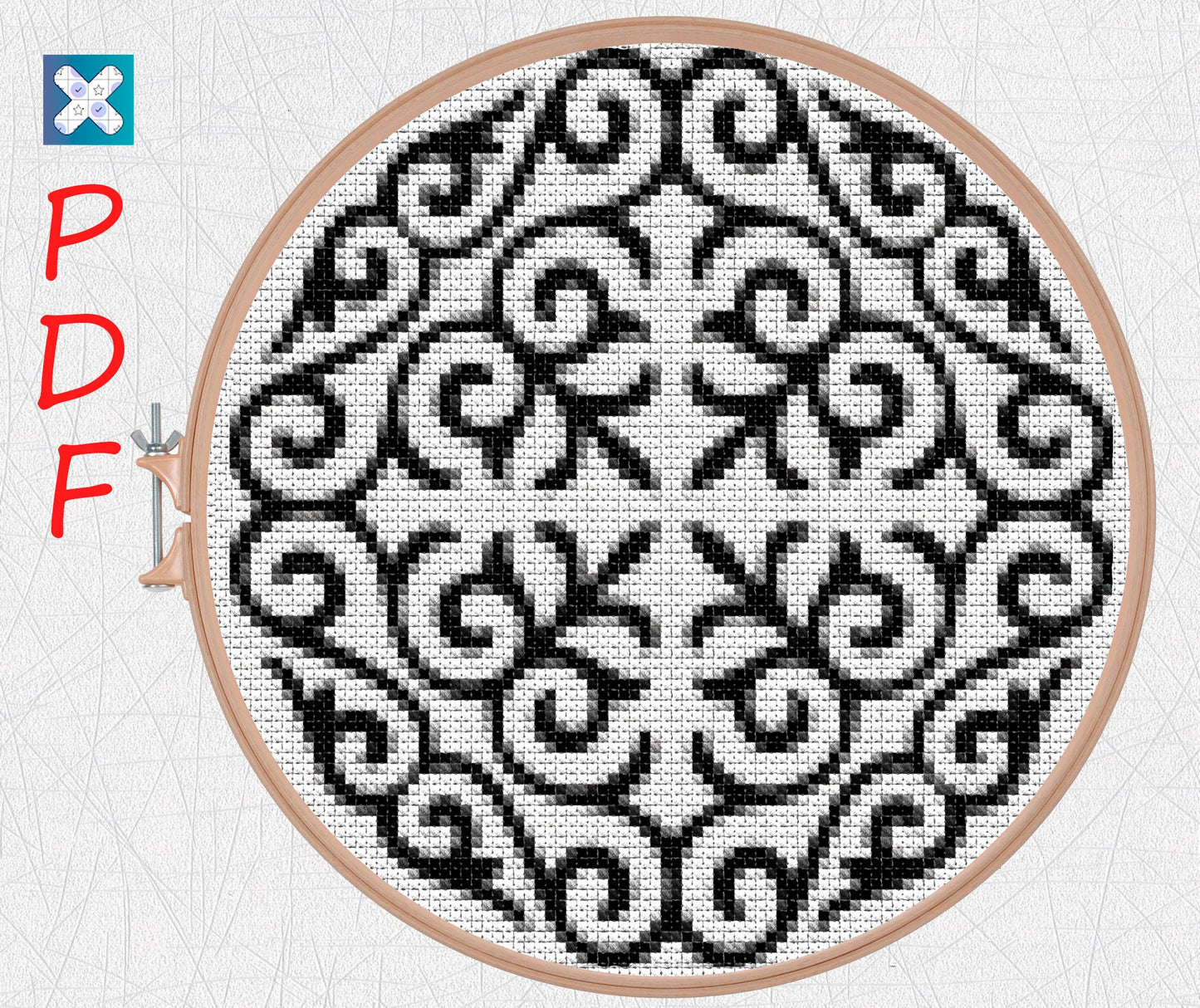 Ornament cross stitch pattern Patchwork Ornament cross stitch Ornament Adygea Sampler cross stitch pattern