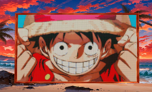 Modern Japanese Anime Embroidery: Cross Stitch Pattern PDF for Craft Enthusiasts