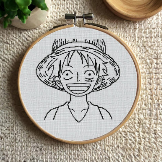 Anime-Inspired Cross Stitch & Embroidery Pattern: Japanese Pop Culture Designs for DIY Crafters