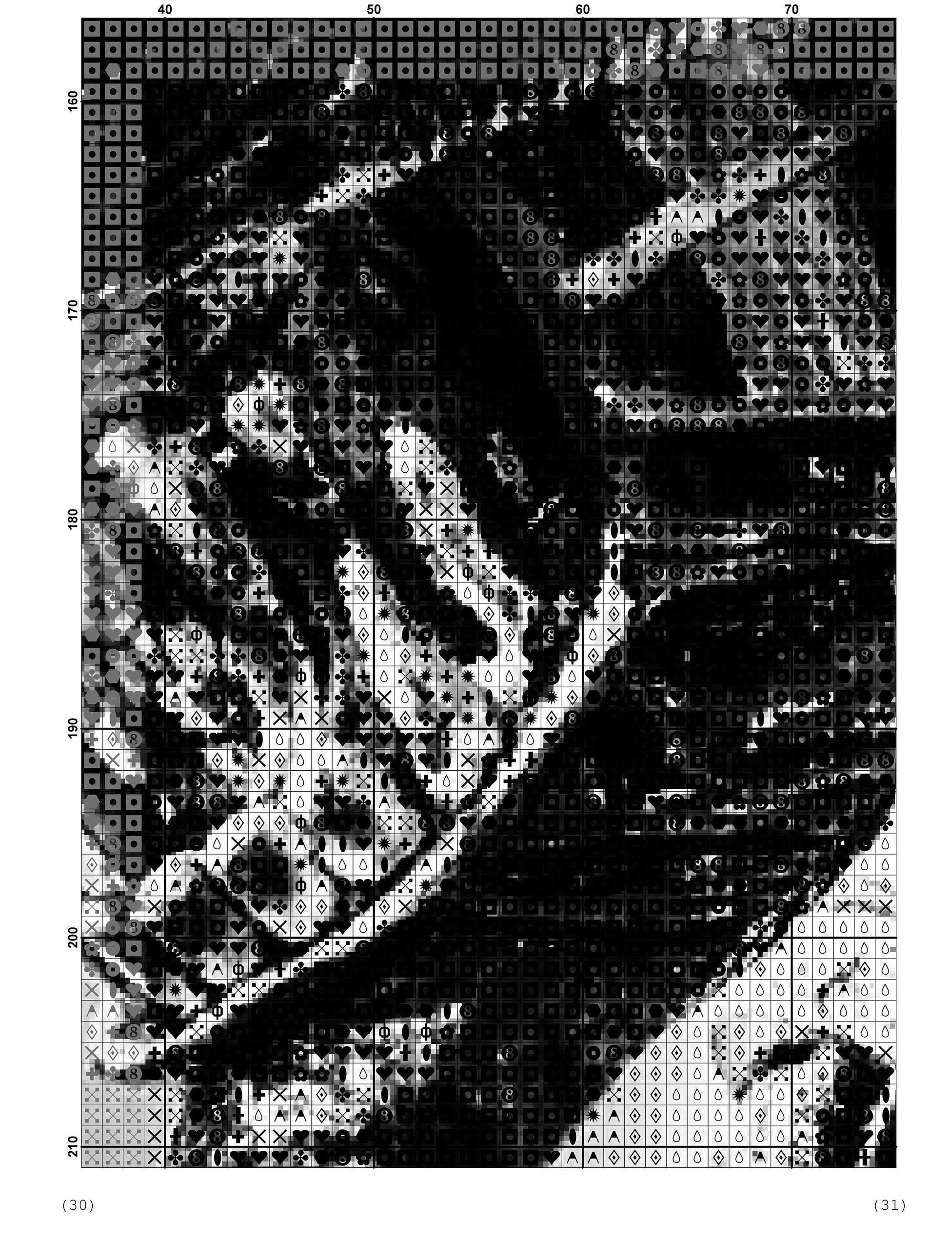Alien cross stitch pattern Xenomorph Alien embroidery Aliens Scary Movie Fan Designs PDF