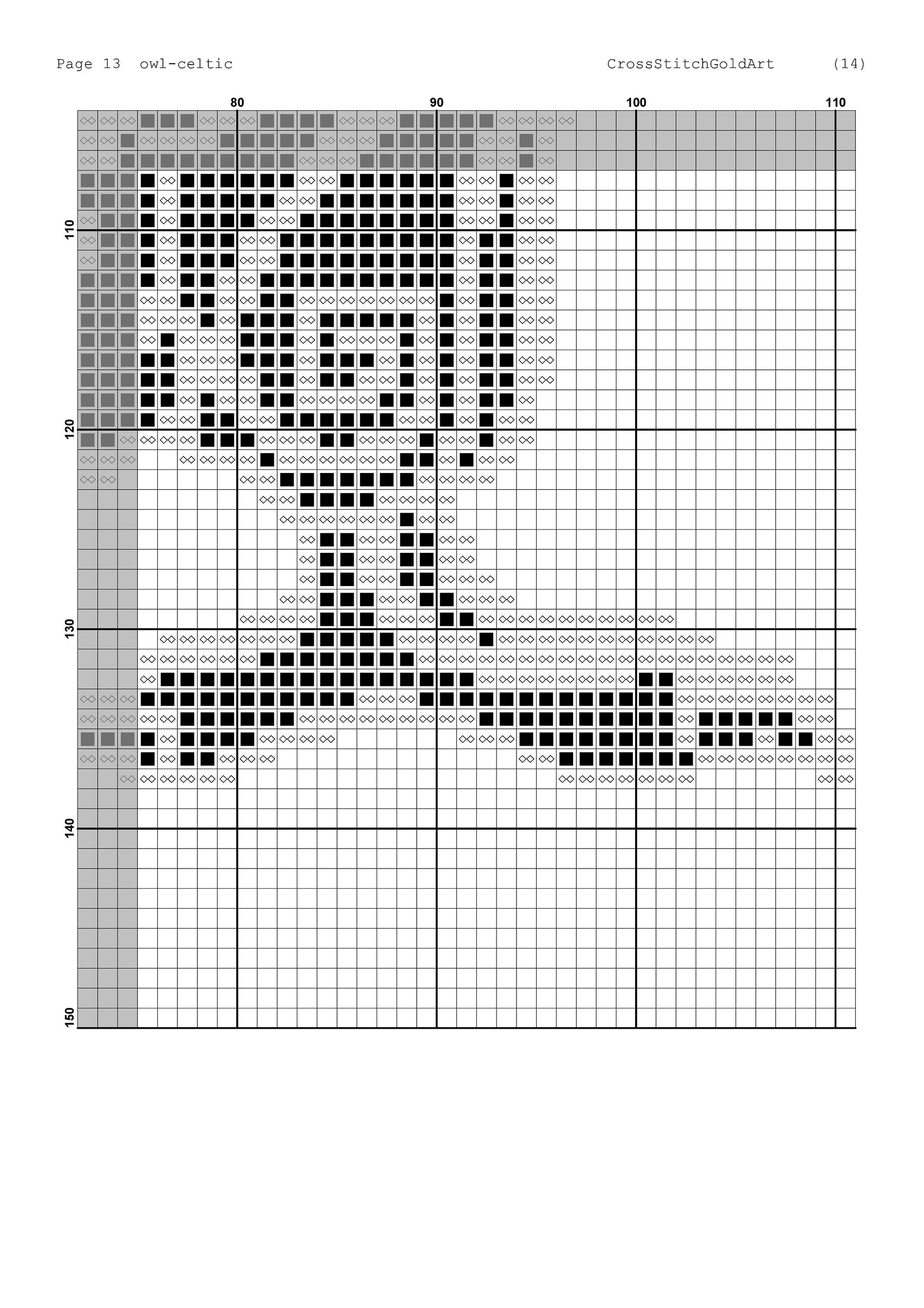 Beginner-Friendly Woodland Owl Cross Stitch Pattern: Viking-Inspired Embroidery PDF for Nature Lovers