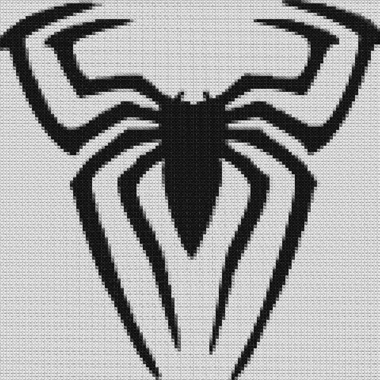 Mystical Spider Ornament Cross Stitch Pattern - Insect Embroidery Chart for Beginners (PDF Download)